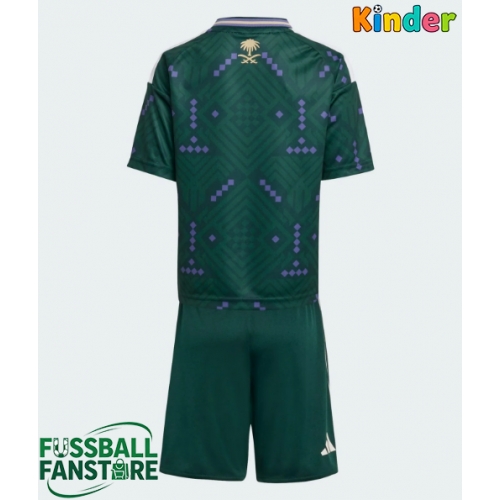 Saudi-Arabien Replik Heimtrikot Kinder WM 2026 Kurzarm (+ Kurze Hosen)